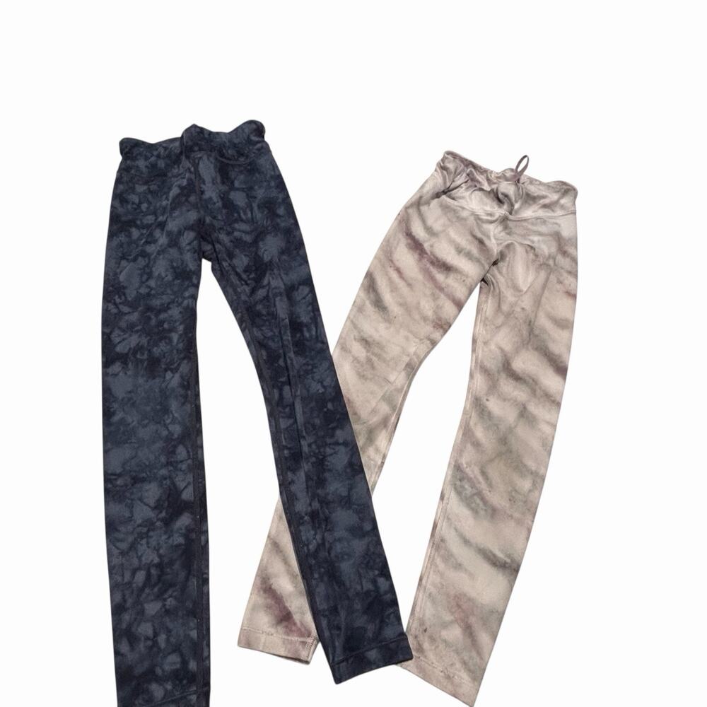 athleta girl chit chat Leggings Bundle Of 2 Size SMALL 7